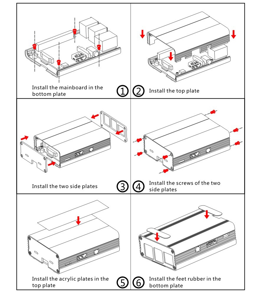 Raspberry-Pi-3-Raspberry-Pi-2-Raspberry-Pi-B-Aluminum-Alloy-Case